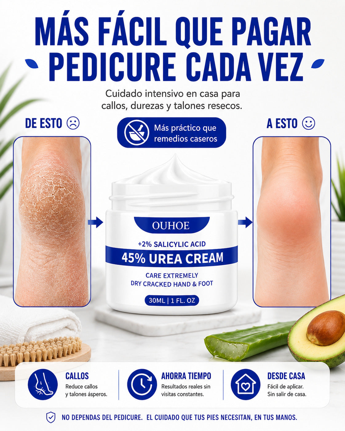 Crema para Callos OUHOE - Más que una solución temporal